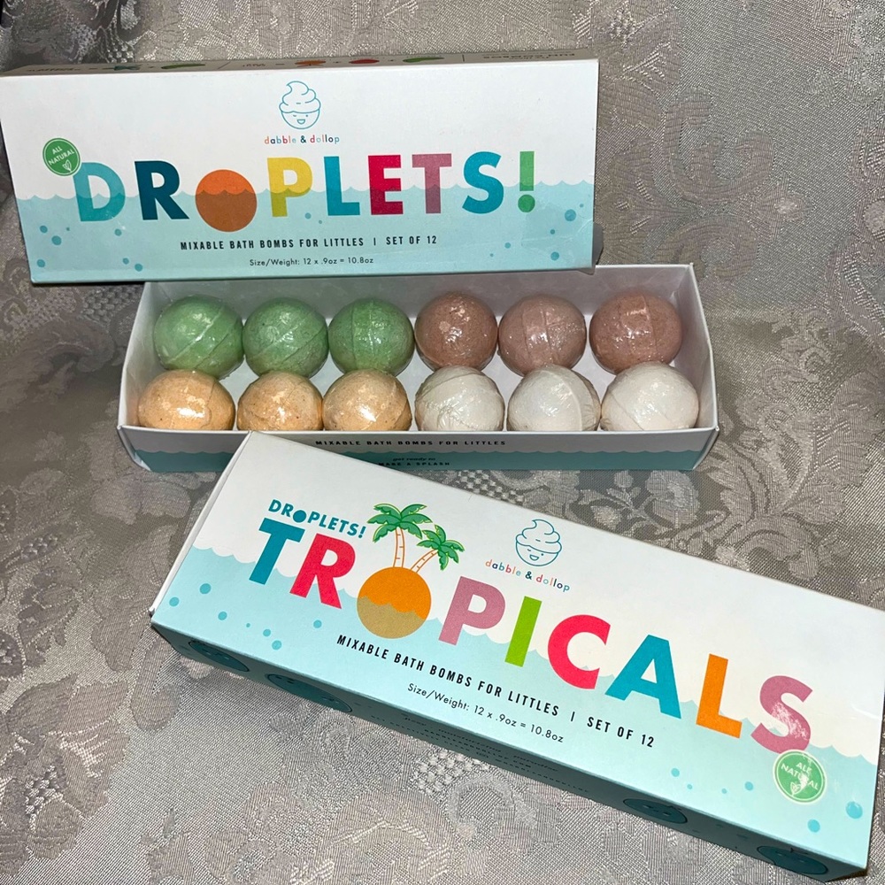 Mini Bath Bombs for Kids